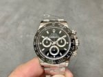 APS Factory Rolex Black Panda Daytona 116500LN-0002 40mm Full Steel Black Dial - Image 5