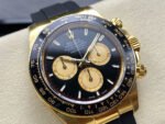 APS Factory counterweight Rolex Daytona 126518LN-0004 Yellow Gold Oysterflex Black Dial - Image 2