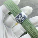 APW Factory Patek Philippe Aquanaut 5168G-010 Green Rubber Strap Arabic Numerals Green Dial - Image 7