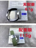 APW Factory Patek Philippe Aquanaut 5168G-010 Green Rubber Strap Arabic Numerals Green Dial - Image 9
