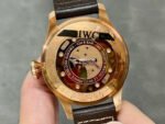 AZ Factory IWC Big Pilot IW500909 46mm Rose Gold Leather Strap Blue Arabic numerals Dial - Image 7