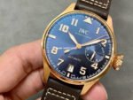 AZ Factory IWC Big Pilot IW500909 46mm Rose Gold Leather Strap Blue Arabic numerals Dial - Image 3