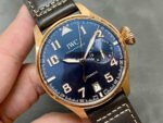 AZ Factory IWC Big Pilot IW500909 46mm Rose Gold Leather Strap Blue Arabic numerals Dial - Image 2