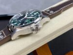 AZ Factory IWC Big Pilot IW501015 Steel Leather Strap Arabic Numerals Green Dial - Image 6