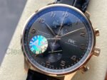 AZ Factory IWC Portuguese Chronograph IW371482 41mm Rose Gold Arabic Numerals Gery Dial - Image 3