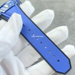 BBF Factory Hublot Big Bang Sang Bleu II 45mm 418.GX.2001.RX.MXM21 Blue Ceramics Blue Rubber Strap Blue Skeletonized Dial - Image 9