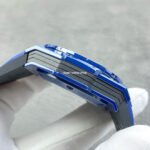 BBF Factory Hublot Big Bang Sang Bleu II 45mm 418.GX.2001.RX.MXM21 Blue Ceramics Blue Rubber Strap Blue Skeletonized Dial - Image 5