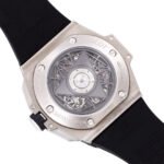 BBF Factory Hublot Big Bang Sang Bleu II 45mm 418.NX.2001.RX.MXM20 Titanium Case White Rubber Strap White Skeletonized Dial - Image 8
