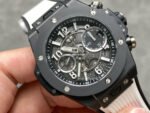 BBF Factory Hublot Big Bang Unico 42mm 441.CI.1171.RX Black Ceramics White Rubber Strap Black Skeletonized - Image 3