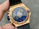 BBF Factory Hublot Big Bang Unico 42mm 441.OX.5181.RX Rose Gold Blue Rubber Strap Blue Dial - Image 7