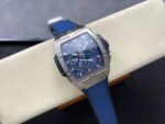 BBF Factory Hublot Spirit of Big Bang 642.NX.7170.RX 42mm Titanium Ceramic Titanium Blue Rubber Strap Skeletonized Blue Dial - Image 4