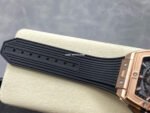 BBF Factory Hublot Spirit of Big Bang 642.OX.0180.RX 42mm Rose Gold Ceramic Rose Gold Black Rubber Strap Skeletonized Black Dial - Image 9