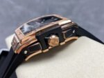 BBF Factory Hublot Spirit of Big Bang 642.OX.0180.RX 42mm Rose Gold Ceramic Rose Gold Black Rubber Strap Skeletonized Black Dial - Image 6