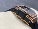 BBF Factory Hublot Spirit of Big Bang 642.OX.0180.RX 42mm Rose Gold Ceramic Rose Gold Black Rubber Strap Skeletonized Black Dial - Image 5