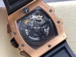 BBF Factory Hublot Spirit of Big Bang 642.OX.7180.RX 42mm Rose Gold Ceramic Rose Gold Blue Rubber Strap Skeletonized Blue Dial - Image 7