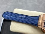 BBF Factory Hublot Spirit of Big Bang 642.OX.7180.RX 42mm Rose Gold Ceramic Rose Gold Blue Rubber Strap Skeletonized Blue Dial - Image 9