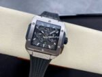 BBF Factory Hublot Square Bang 821.NX.0170.RX 42mm Titanium Rubber Strap Skeletonized Dial - Image 4