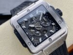 BBF Factory Hublot Square Bang 821.NX.0170.RX 42mm Titanium Rubber Strap Skeletonized Dial - Image 2