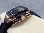 BBF Factory Hublot Square Bang 821.OM.0180.RX 42mm Rose Gold Rubber Strap Skeletonized Dial - Image 6