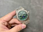 BBR Factory Audemars Piguet Royal Oak Perpetual Calendar 26606ST.OO.1220ST.01 41mm Full Steel Green Dial - Image 4