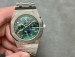 BBR Factory Audemars Piguet Royal Oak Perpetual Calendar 26606ST.OO.1220ST.01 41mm Full Steel Green Dial
