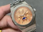 BBR Factory Audemars Piguet Royal Oak Perpetual Calendar 26615TI.OO.1220TI.01 41mm Full Steel champagne Dial - Image 2