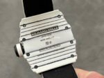 BBR Factory Richard Mille 42mm RM35-01 White Carbon Fiber White Canvas Strap White Skeletonized - Image 7