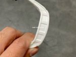 BBR Factory Richard Mille 43mm RM055 White Ceramics White Rubber Strap Black Skeletonized Dial - Image 4