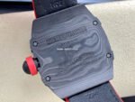 BBR Factory Richard Mille Tourbillon RM27-03 40mm Black Carbon Case Textile Strap Skeletonized Dial - Image 7