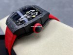BBR Factory Richard Mille Tourbillon RM27-03 40mm Black Carbon Case Textile Strap Skeletonized Dial - Image 6