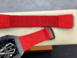 BBR Factory Richard Mille Tourbillon RM27-03 40mm Black Carbon Case Textile Strap Skeletonized Dial - Image 8