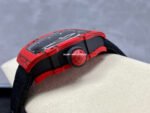 BBR Factory Richard Mille Tourbillon RM27-03 40mm Red Carbon Case Textile Strap Skeletonized Dial - Image 6