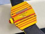BBR Factory Richard Mille Tourbillon RM27-03 40mm Yellow Carbon Case Textile Strap Skeletonized Dial - Image 7