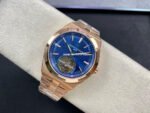 BBR Factory Vacheron Constantin Overseas Tourbillon 6000V-110R-B733 42.5mm Full Rose Gold Blue Dial - Image 5
