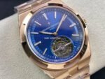 BBR Factory Vacheron Constantin Overseas Tourbillon 6000V-110R-B733 42.5mm Full Rose Gold Blue Dial - Image 2