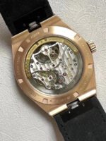 BBR Factory Vacheron Constantin Overseas Tourbillon 6000V-110R-B733 42.5mm Rose Gold Leather Strap Blue Dial - Image 8