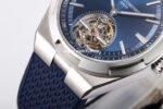 BBS Factory Vacheron Constantin Overseas Tourbillon 6000V-110A-B544 Rubber Strap Blue Dial - Image 6