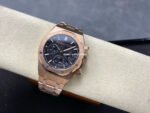BF Factory Audemars Piguet Royal Oak Chronograph 26240OR.OO.1320OR.05 41mm Full Rose Gold Dark Blue Dial - Image 5