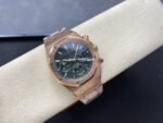 BF Factory Audemars Piguet Royal Oak Chronograph 26240OR.OO.1320OR.08 41mm Full Rose Gold Green Dial - Image 4