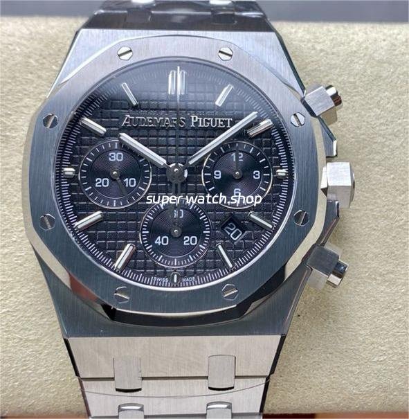 BF-Factory-Audemars-Piguet-Royal-Oak-Chronograph-26240ST.OO_.1320ST.06-41mm-Full-Steel-Black-3.jpg BF Factory Audemars Piguet Royal Oak Chronograph 26240ST.OO.1320ST.06 41mm Full Steel Black Dial - Image 1