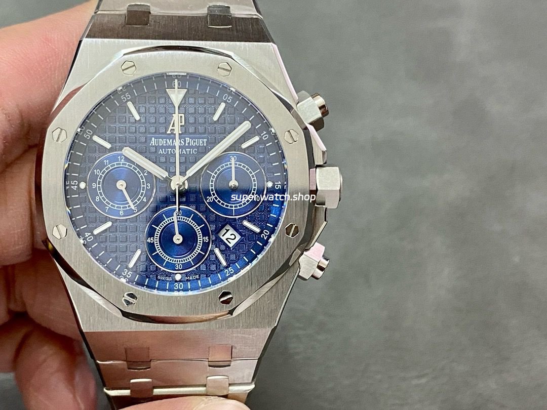 BF-Factory-Audemars-Piguet-Royal-Oak-Chronograph-26320ST.00.1220ST.03-41mm-Full-Steel-Blue-Dial-1.jpg BF Factory Audemars Piguet Royal Oak Chronograph 26320ST.00.1220ST.03 41mm Full Steel Blue Dial - Image 1