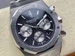 BF Factory Audemars Piguet Royal Oak Chronograph 26331ST.OO.1220ST.02 41mm Full Steel Silver Eye Black Dial - Image 2