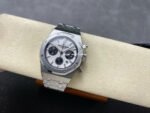 BF Factory Audemars Piguet Royal Oak Chronograph 26331ST.OO.1220ST.03 41mm Full Steel Black Eye Silver Dial - Image 5
