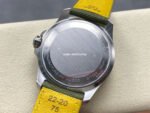 BLS Factory Breitling Avenger 44mm Steel Calf Skin Strap Red GMT Needle Green Dial - Image 7