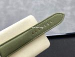 BLS Factory Breitling Avenger 44mm Steel Calf Skin Strap Red GMT Needle Green Dial - Image 9