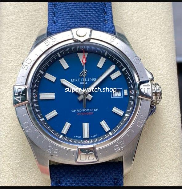 BLS-Factory-Breitling-Avenger-A17328101C1X1-42mm-Steel-Calf-skin-Strap-Blue-Dial-2.jpg BLS Factory Breitling Avenger A17328101C1X1 42mm Steel Calf skin Strap Blue Dial - Image 1