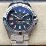 BLS Factory Breitling Avenger A32320101B1A1 44mm Full Steel Red GMT Needle Black Dial