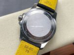 BLS Factory Breitling Avenger A323201A1B1X1 44mm Steel Calf Skin Strap Yellow GMT Needle Black Dial - Image 7