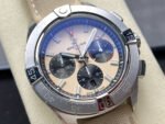 BLS Factory Breitling Avenger B01 Chronograph AB0147101A1X1 44mm Steel Calf Skin Strap Champagne Dial - Image 2
