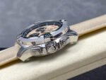 BLS Factory Breitling Avenger B01 Chronograph AB0147101A1X1 44mm Steel Calf Skin Strap Champagne Dial - Image 6